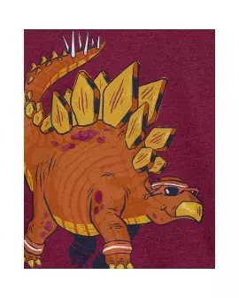 Majica, u slojevima, dinosaurus